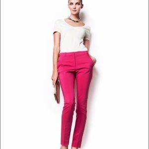 Chic Size 6 H&M L.O.G.G Fuschia Straight Leg Pants